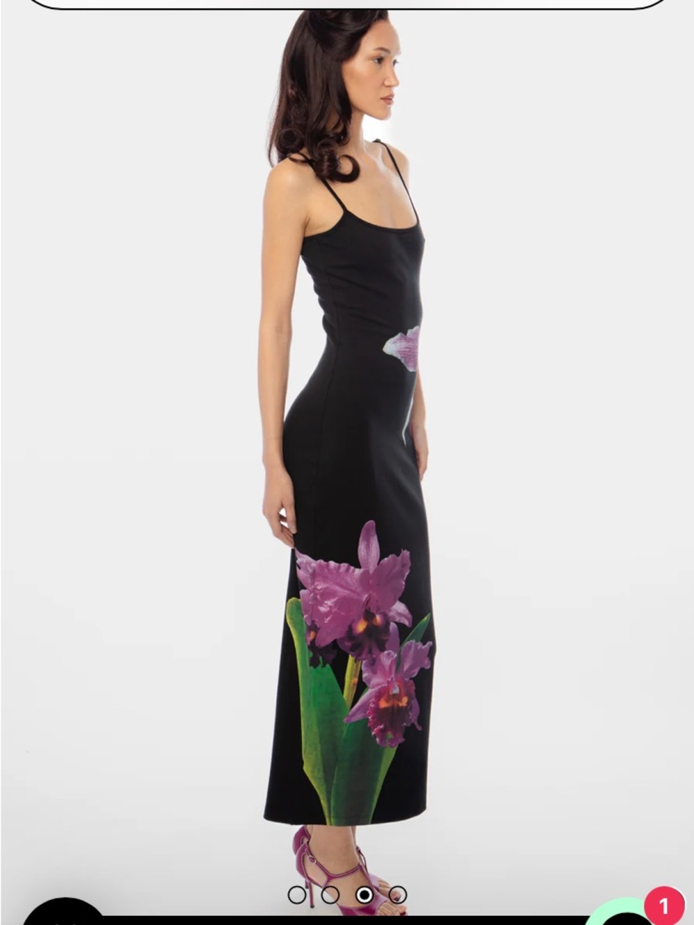 Tyler Mcgillivary Cora Orchid Dress - Picture 3 of 4
